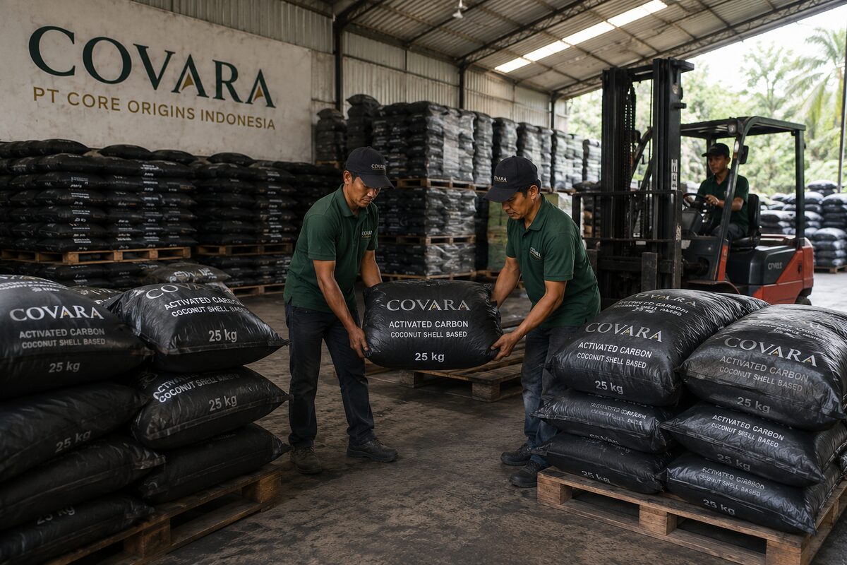 Gudang penyimpanan Covara